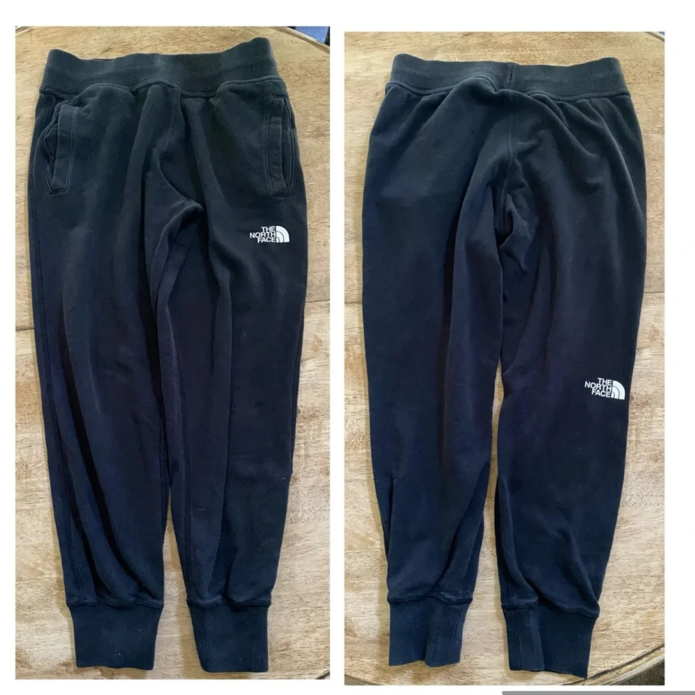 The North Face Men’s Sz S‎ Black Fleece Logo Joggers